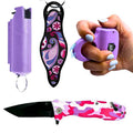 whats-included-defense-divas-violet-vixen-self-defense-keychain-set