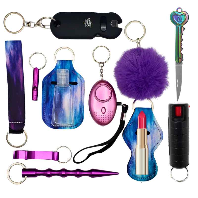 whats-included-deluxe-galaxy-fight-fobs-self-defense-keychain-set