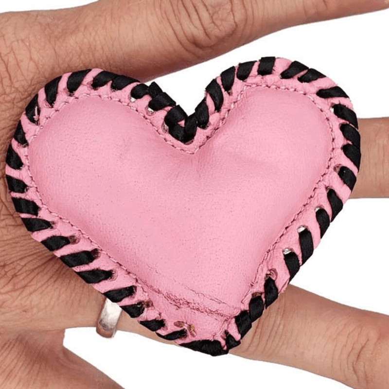 Defense Divas® Impact Self Defense Beating Heart Steel Pellet Filled Self Defense SAP Ring