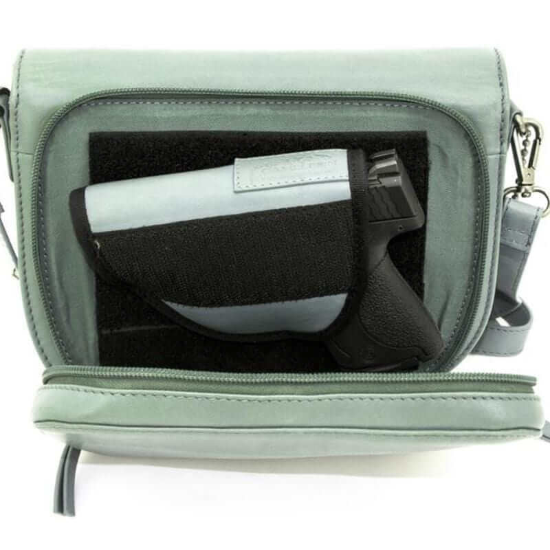 Cameleon Handgun Purses Cameleon® Sophia Leather Concealed Carry Handbag Gun Purse