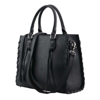 Thumbnail for Lady Conceal Handgun Purses Concealed Carry Emma Leather Satchel Lockable CCW Bag