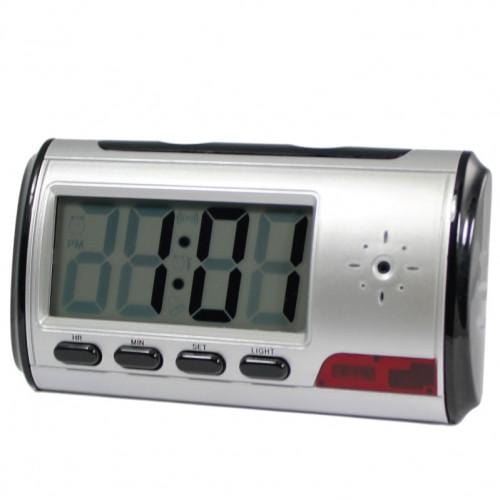 Defense Divas® Home Protection Spy Clock Digital Alarm Clock Hidden Camera Motion Detector 4GB DRV