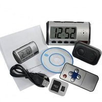 Thumbnail for Defense Divas® Home Protection Spy Clock Digital Alarm Clock Hidden Camera Motion Detector 4GB DRV
