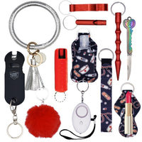 FF-MEDICAL-LUXE self defense keychain package contents