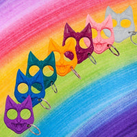 Thumbnail for Hiss and Hurt Self-Defense Cat Keychains multi colors.jpg