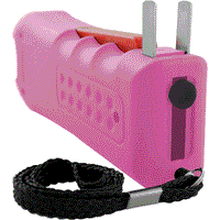 Defense Divas® Stun Guns 21,000,000 Volt Ladies Choice Designer Pink Stun Gun Flashlight QF