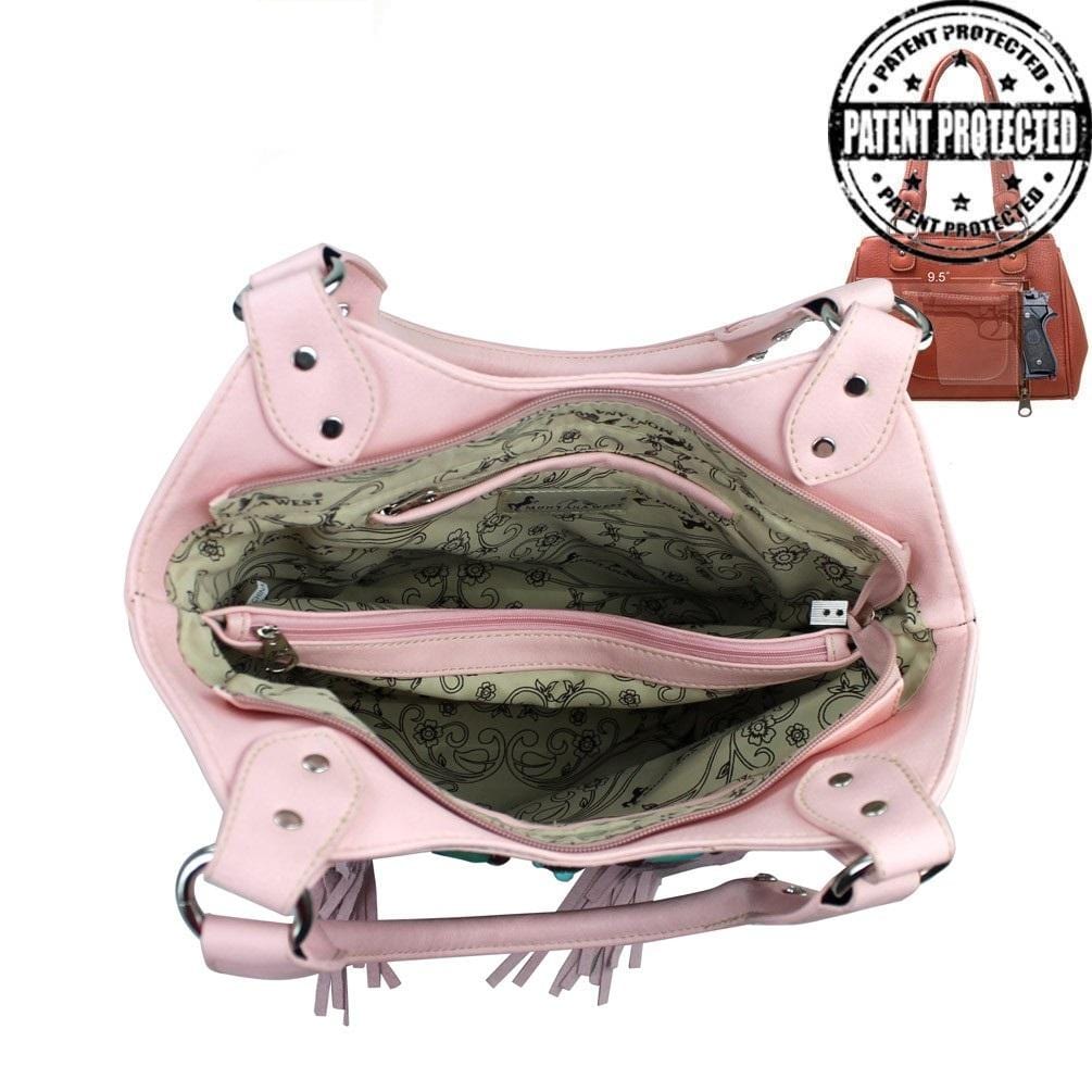 Montana West Package Deals Fringe Concealed Carry Purse & Stun Gun Set
