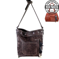 Thumbnail for Montana West Handgun Purses Montana West® Fringe Collection Concealed Carry Purse Cross Body Firearm Shoulder Bag