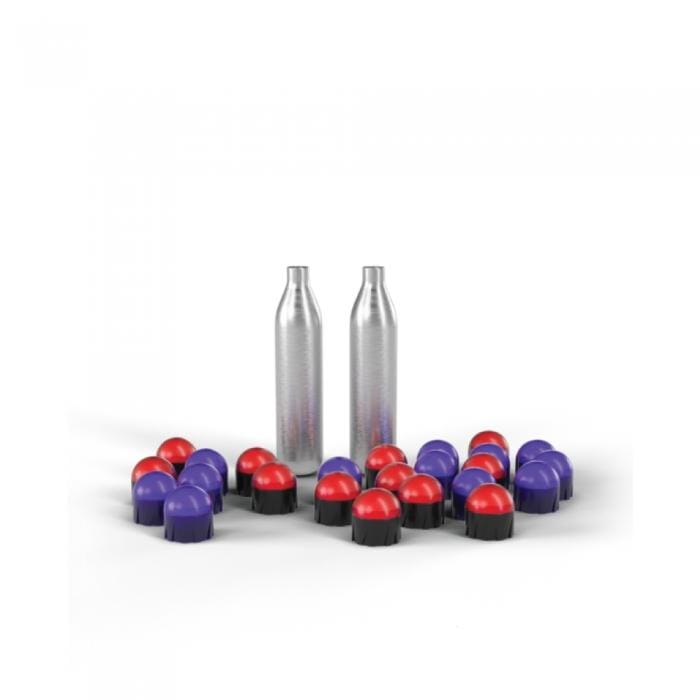 Defense Divas® Pepper Spray PepperBall® TCP VXR Refill + CO2 Cartridges Refill Kit