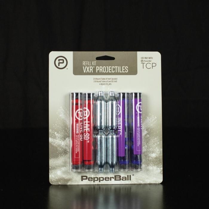 Defense Divas® Pepper Spray PepperBall® TCP VXR Refill + CO2 Cartridges Refill Kit
