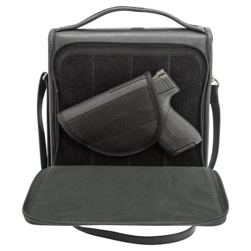 Defense Divas® Handgun Purses Smith & Wesson Leather Vintage Crossbody Concealed Carry Handbag