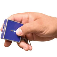 Thumbnail for Defense Divas® Stun Guns Square Off 26 Million Quick Release Key Chain Stun Gun, Panic Alarm & Flashlight