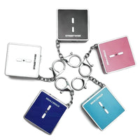Thumbnail for Defense Divas® Stun Guns Square Off 26 Million Quick Release Key Chain Stun Gun, Panic Alarm & Flashlight