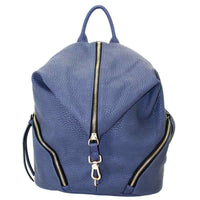 Thumbnail for aurora handgun backpack leather concealed carry purse handbag backpack blue