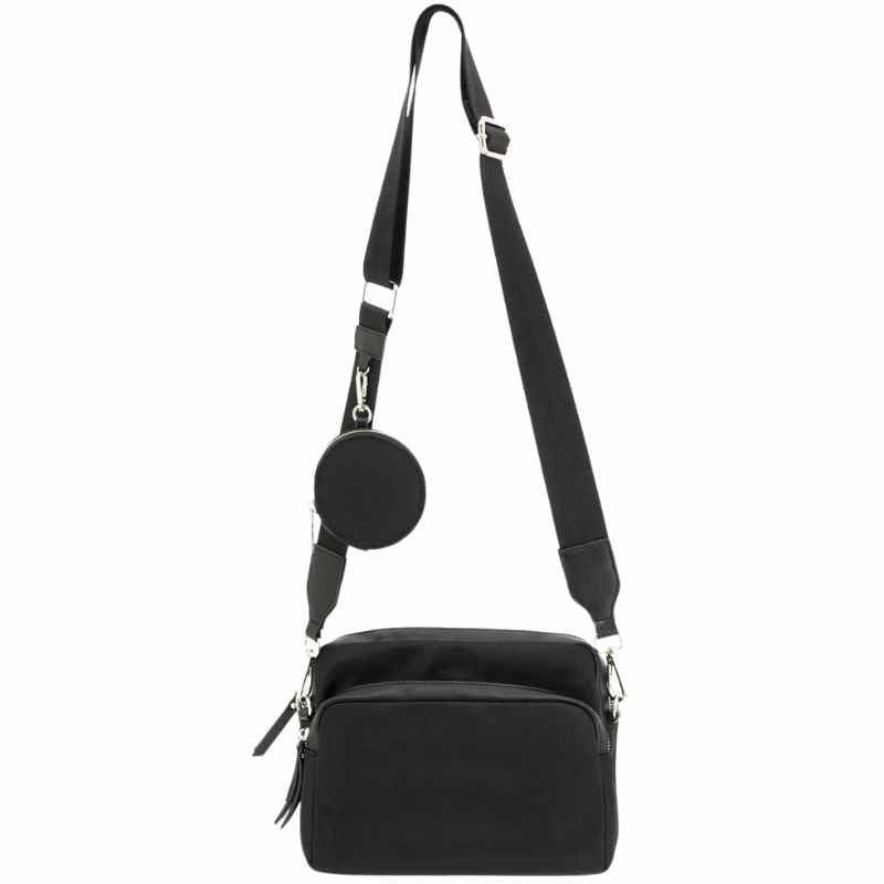 black cameleon harper conceal carry crossbody firearm purse