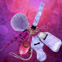 Thumbnail for defense-divas-fight-fobs-purple-self-defense-keychain-kit