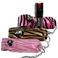 Defense Divas® Pepper Spray Streetwise 23% OC Super Strength Safari Fashion Model Pepper Sprays