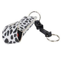 Thumbnail for Defense Divas® Pepper Spray Pepper Shot 10% OC Cheetah Self Defense Pepper Spray Quick Release Key Chain White