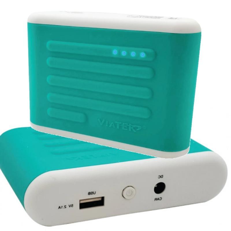 Defense Divas® Home Protection Pocket Jump Vehicle Jump Start & USB Charger/Battery Back-Up Teal