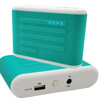 Thumbnail for Defense Divas® Home Protection Pocket Jump Vehicle Jump Start & USB Charger/Battery Back-Up Teal