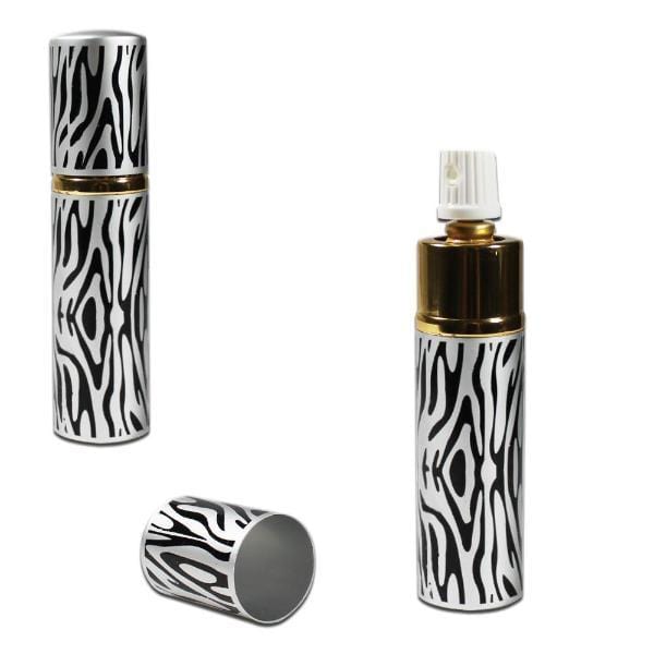 Defense Divas® Pepper Spray Zebra Animal Print Disguised Lipstick Pepper Spray