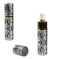 Thumbnail for Defense Divas® Pepper Spray Zebra Animal Print Disguised Lipstick Pepper Spray