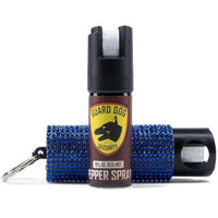 Thumbnail for Guard Dog Pepper Spray Rhinestone Bling It On Pepper Spray Self Defense Key Ring