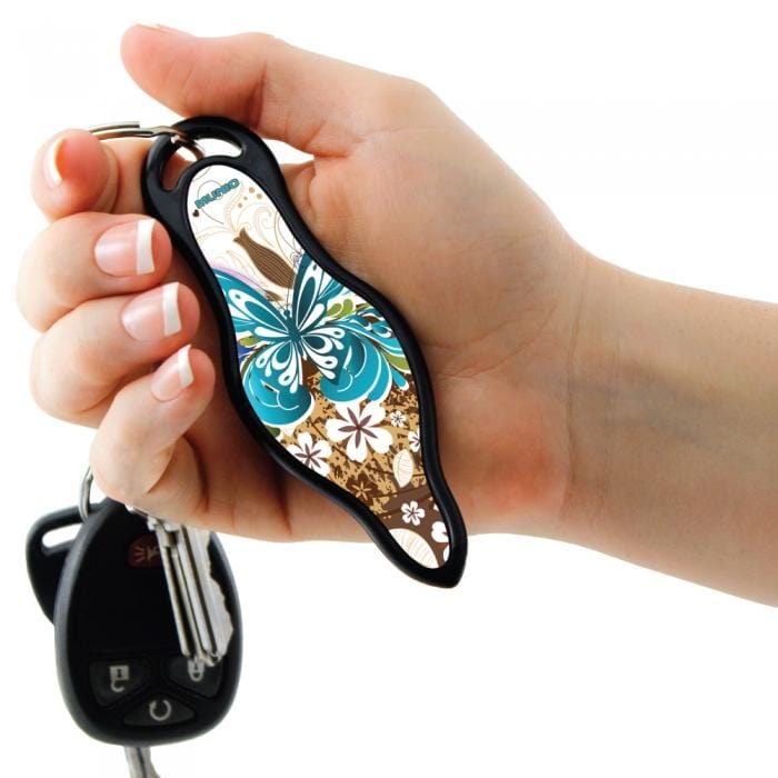 Munio Impact Self Defense Munio Brownie Butterfly Kubaton Self Defense Key Ring