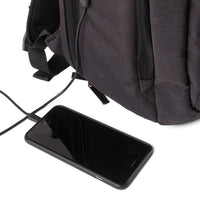 Defense Divas® Bullet Blocker ProShield Smart Bulletproof Backpack + Charging Bank - Black
