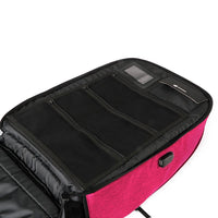 Defense Divas® Bullet Blocker ProShield Smart Bulletproof Backpack + Charging Bank - Hot Pink