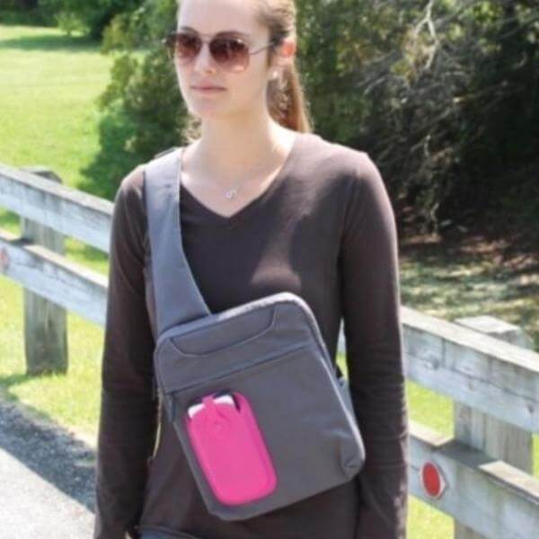 Defense Divas® Bullet Blocker Bulletproof Plate Venture® Sling Pack Festival Concert Purse