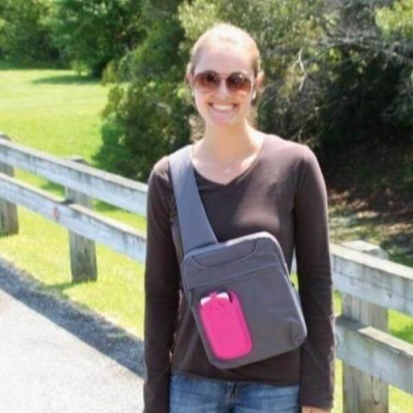 Bulletproof Venture Sling Pack Concert Purse Defense Divas