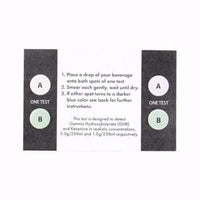 Defense Divas® Campus Safety 5 For $50 Date Rape Drug Test Kit Drink Guard Strips