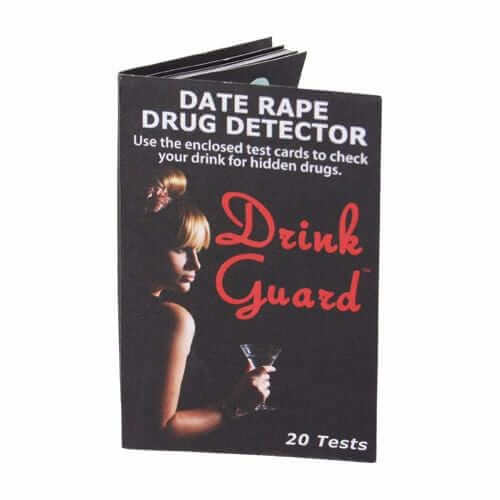Defense Divas® Campus Safety 5 For $50 Date Rape Drug Test Kit Drink Guard Strips