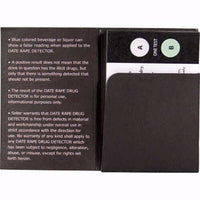 Defense Divas® Campus Safety 5 For $50 Date Rape Drug Test Kit Drink Guard Strips