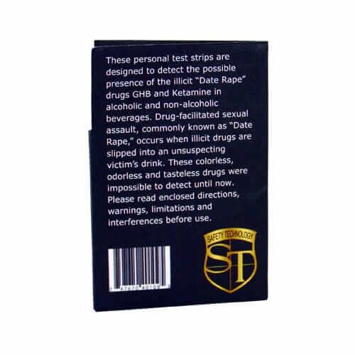 Defense Divas® Campus Safety 5 For $50 Date Rape Drug Test Kit Drink Guard Strips