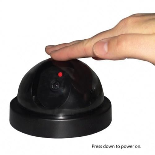 Defense Divas® Home Protection Dummy Dome Security Camera with Flashing LED