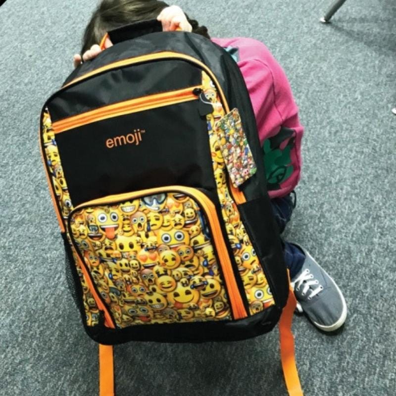 Defense Divas® Bullet Blocker Emoji Smiley Faces Bulletproof Ballistic Backpack
