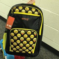 Thumbnail for Defense Divas® Bullet Blocker Smiley Faces Fun Print Emoji Bulletproof Ballistic Backpack