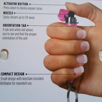 Mace Pepper Spray Mace Keyguard Pepper Spray Key Chain