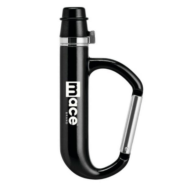 Mace Pepper Spray Mace Carabiner Pepper Spray Self Defense Key Ring Black