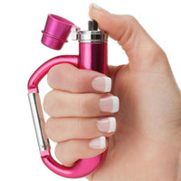 Thumbnail for Mace Pepper Spray Mace Carabiner Pepper Spray Self Defense Key Ring