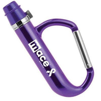 Mace Pepper Spray Mace Carabiner Pepper Spray Self Defense Key Ring Purple