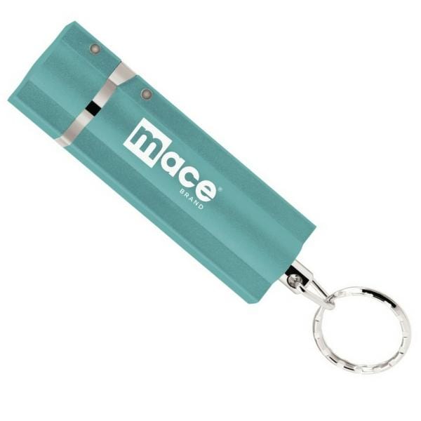 Mace Pepper Spray Mace Clutch Pepper Spray Flip Top Self Defense Keychain Turquoise