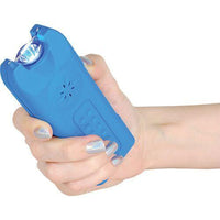 Thumbnail for Defense Divas® Stun Guns Multi Guard Stun Gun Flashlight  w/ Panic Alarm 20 Million Volt Rechargeable Blue