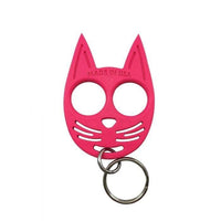 Thumbnail for Defense Divas® Impact Self Defense Ninja Kitty Self Defense Keychain Ring Impact Self-Defense Hot Pink