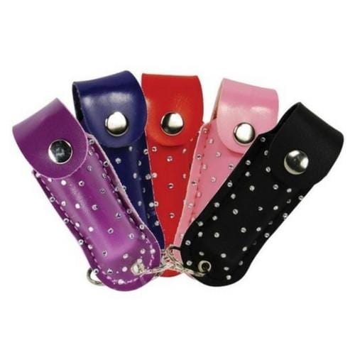 Defense Divas® Pepper Spray Pepper Shot 10% OC Rhinestone Bling Pepper Spray Self Defense
