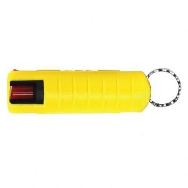 Defense Divas® Pepper Spray 18% OC Strength Pepper Spray Hard Case 4 Million SHU Defense Spray Yellow