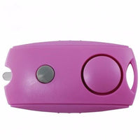 Defense Divas® Campus Safety 5 For $50 Pink Squeeze Panic Alarm Personal Safety Flashlight Key Chain 5 For $50 Pink
