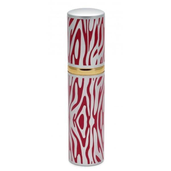 Defense Divas® Pepper Spray Zebra Animal Print Disguised Lipstick Pepper Spray